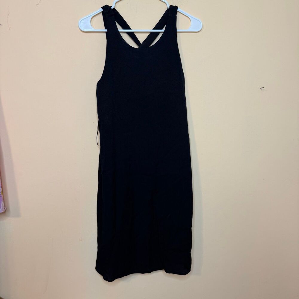 Lost April sleeveless black dress size medium